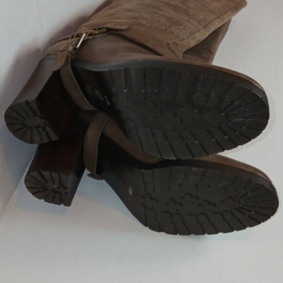 Lauren  RALPH LAUREN Delsa Tall Knee High Equestrian Riding Boots size 7.5 - Picture 12 of 16